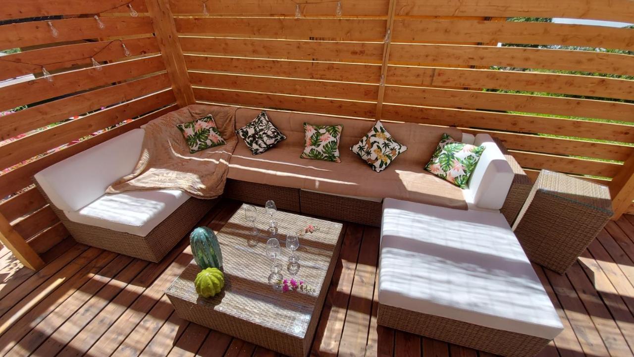 Chalet Serre Cambeou Piscine&Spa Saint-Chaffrey Exterior foto