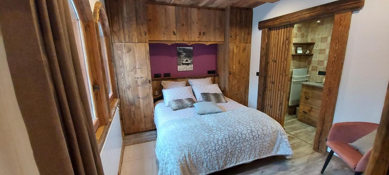 Chalet Serre Cambeou Piscine&Spa Saint-Chaffrey Exterior foto